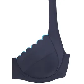 LASCANA Bikini-Top Damen Blau 46 Cup C