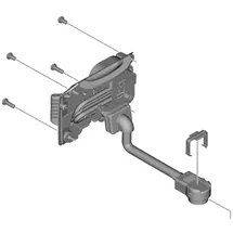 Shimano En600 Batteriehalter - Grey - 600 mm