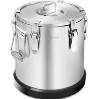 Royal Catering Thermobehälter Edelstahl Silber 15 l