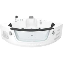 AcquaVapore Whirlpool Eckbadewanne 140 x 140 cm (W05H-SC)