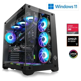 CSL Gaming-PC M12310H AMD Ryzen 7 9800X3D 5,2 GHz 32 GB RAM 2000 GB SSD Radeon RX 9070 XT Windows 11 Home