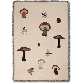 Ferm Living Forest Decke 120 x 170 cm Beige