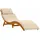 vidaXL Sonnenliege 184 x 55 x 64 cm Beige