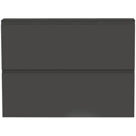 MODERANO Hängeschuhschrank 110 x 82 x 22 cm anthrazit matt / anthrazit