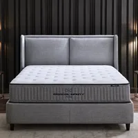 Pointhome Yataş Bedding Boxspringbett-Set 140x200 Ergocoil Infinity Pro Matratze Boxspringbetten Taschenfederkern doppelseitige Matratze Höhe 31 ...