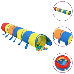 Spieltunnel für Kinder Mehrfarbig 245 cm Polyester