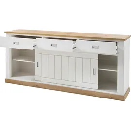 Home Affaire Sideboard »ORLANDO«, Breite ca. 215 cm weiß