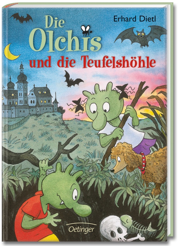 Die Olchis Und Die Teufelshöhle / Die Olchis-Kinderroman Bd.5 - Erhard Dietl  Gebunden