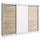 A&J MöbelLand Schiebetürenschrank MERI 200 x 215 x 59,5 cm Weiß