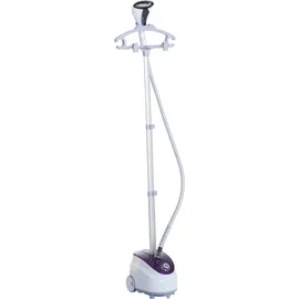 Homcom Vertikaler Dampfbügeleisen 1,8 L 1800 W Dampfstoß 30 g/min weiß/lila