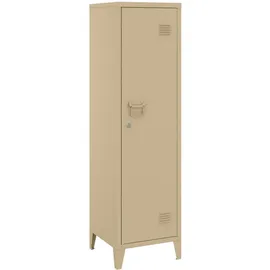 [en.casa] Einzelspind Kurikka 137 x 38 x 38 cm Kamelfarben