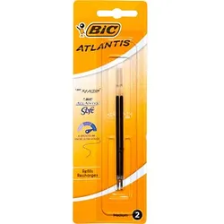 BIC X-Smooth Kugelschreiberminen M schwarz, 2 St.