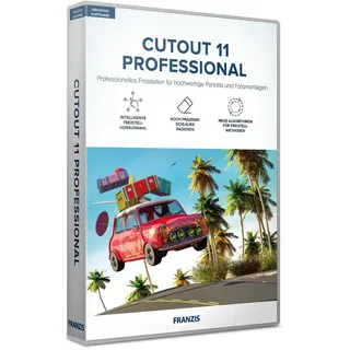 Franzis 70810 - CutOut 11 professional (Win) / Franzis Verlag GmbH / CD's