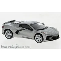 PCX87 PCX870674 - Chevrolet Corvette (C8) Stingray grau 1:87