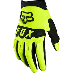 FOX Dirtpaw Jugend Motocross Handschuhe, gelb, Größe XS
