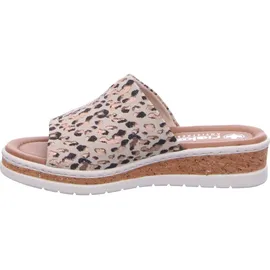 Rieker Pantolette beige-kombiniert in Gr. 43 EU