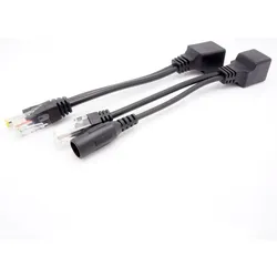PoE Injektor / Power Adapter, passiv, schwarz
