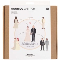 Rico Design Stickpackung Figurico Wedding