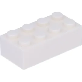 LEGO Steine Schwarz/Weiß gemischt 200 Teile - Bunt