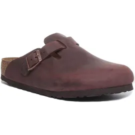 Birkenstock Boston Nubukleder geölt habana 41