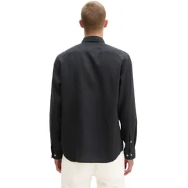 Marc O'Polo Regular Fit Freizeithemd Schwarz M