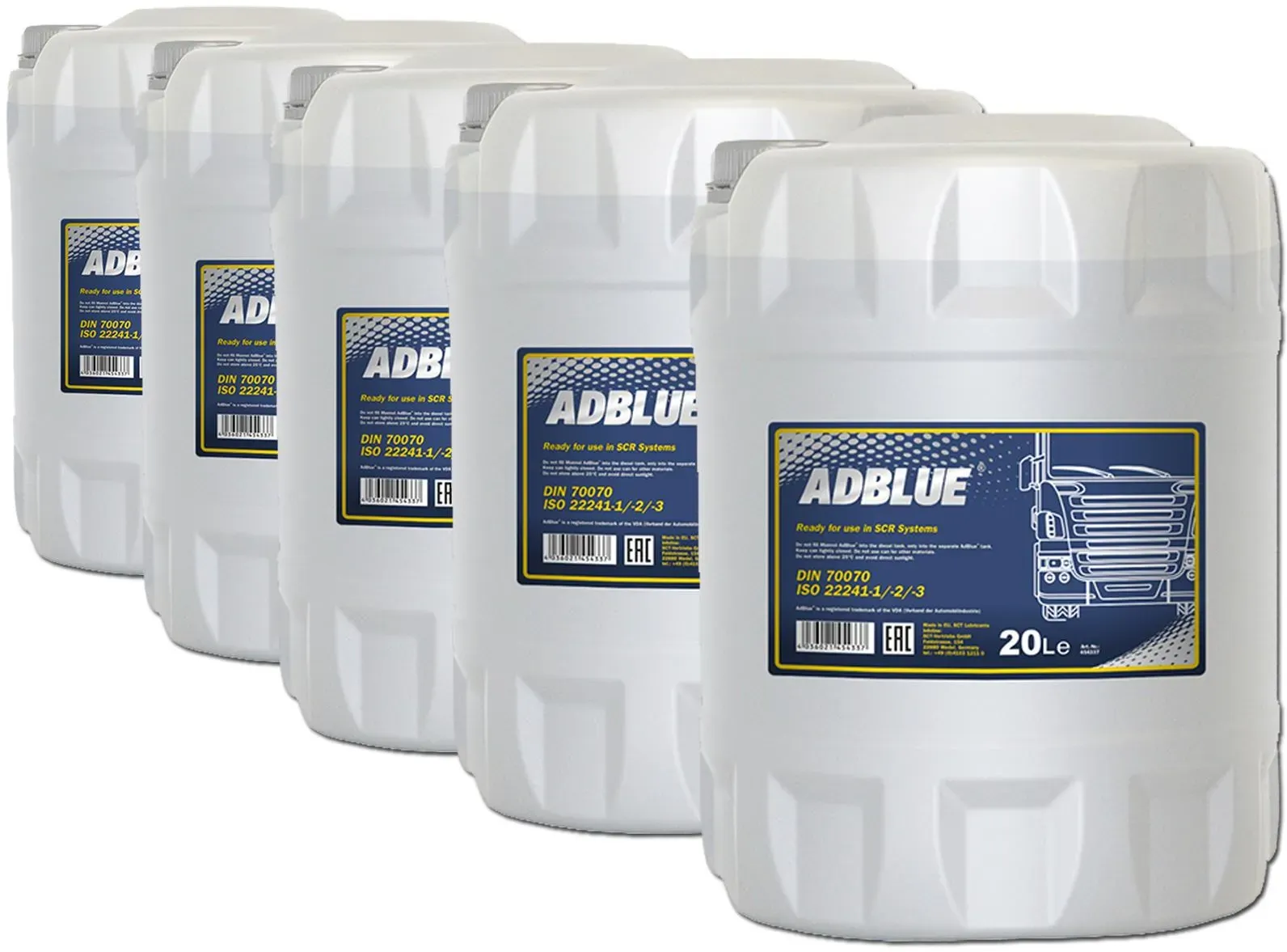 100 Liter Adblue® Mannol Scr Harnstofflösung Passend Für Diesel Abgasreinigung: