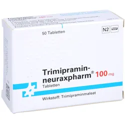 TRIMIPRAMIN-neuraxpharm 100 mg Tabletten 50 St