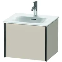 Duravit XViu Waschtisch-Unterschrank XV40310B291 51x42x39,7cm, 1 Auszug, schwarz matt,