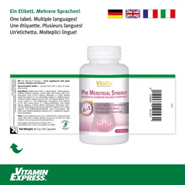 vitality nutritonals Pre Menstrual Synergy Kapseln 60 St.