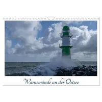Calvendo Warnemünde an der Ostsee (Wandkalender 2026 DIN A4