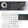 Aplic Bluetooth Numpad - Wireless Ziffernblock mit Multifunktionstasten – Keypad Aluminium - 35 Tasten – Bluetooth 3.0 – Kabellos