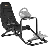 Vevor Lenkständer Pedale Schwarz Simulator-Cockpit