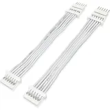 Light Solutions Cable for Philips Hue LightStrip V4 - 5cm - White - 2 pcs