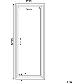 Beliani Wandspiegel Vertou 50 cm