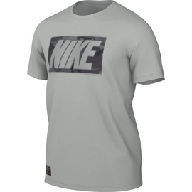 Nike Dri-FIT Funktionsshirt Herren M - T-Shirt - - Grey, - M