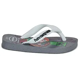 havaianas Kids Minecraft Jungen FlipFlop Steel Grey/White 33 EU