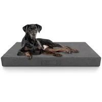 Knuffelwuff Hundematte Lenie 120 x 72 cm grau