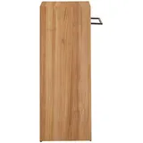 Tikamoon Waschtisch Gästebad kleine Räume Teak Handtuchhalter Unterschrank massiv