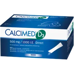 Calcimed D3 500 mg/1000 I.e. Direct Granulat 60 St