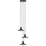 Markslöjd Novia 3-flg. 165 cm schwarz Metall