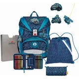 DerDieDas ErgoFlex Set Blue Speed Schulrucksack