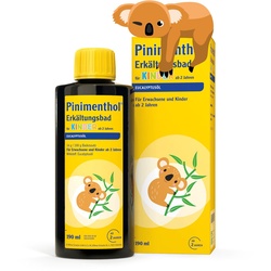 Pinimenthol Erkältungsbad f.Kind ab 2 J.Eucalyptus 190 ml Bad