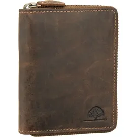 GREENBURRY Vintage Geldbörse Unisex braun