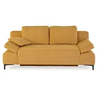 Schlafsofa Jeremo Stoff Gelb
