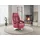 sit&more TV-Sessel Enjoy Kunstleder 74 x 109 x 77 cm Rot mit Motor und Aufstehhilfe