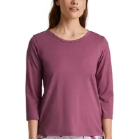 CALIDA Favourites Shirt mit 3/4-Arm Damen, mit Rundhalsausschnitt, aus 100% Bio-Baumwolle - 48-50