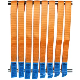 Trutzholm 8x Gurtschlaufen Doppelschlaufen 1750 kg Gurtlast 45 cm Länge 35 mm Breite Zurrschlaufen