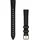 Garmin Lily 2 Armband 14 mm Leder Schwarz/Cremegold
