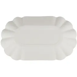 DayBays 4000 Stk. Pommesschale KUOB 10,5x17,5x3 cm weiß ohne Beschichtung