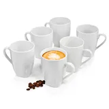 sänger 6-tlg. Kaffeebecher Set Bilgola in Wei | Gr.: onesize